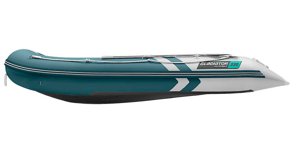 Лодка ПВХ Gladiator Light B330AL с алюминиевым полом -