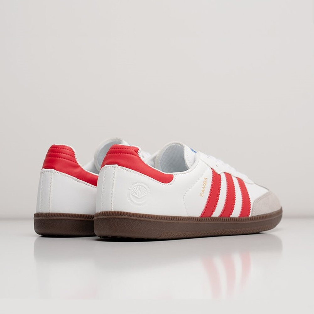 кеды Adidas Samba OG White Red