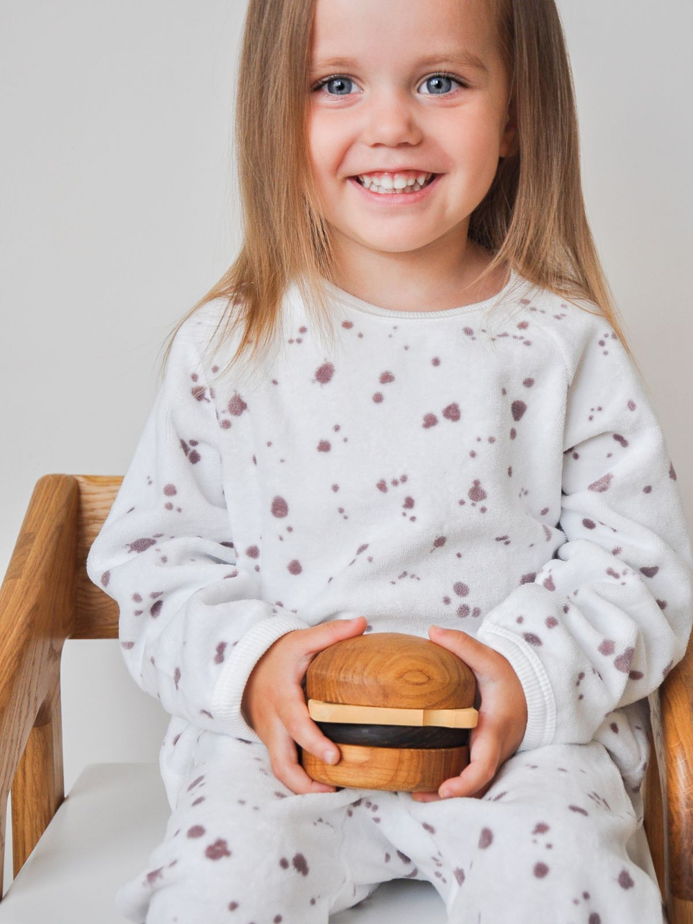 Велюровый комплект Mjölk Кляксы, уценка