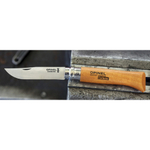 Нож Opinel №8, углеродистая сталь, бук, блистер