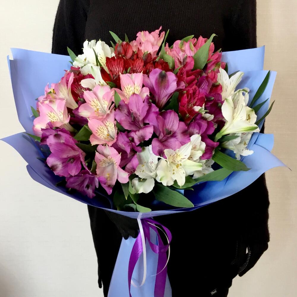 Букет альстромерий микс