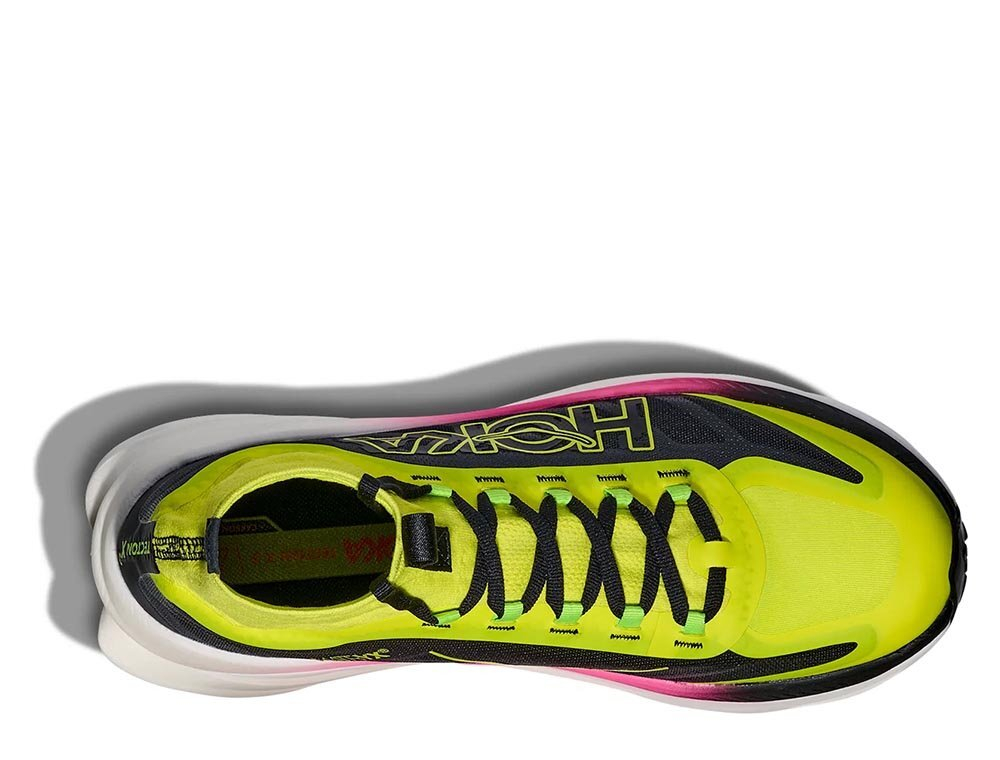 Кроссовки для бега мужские Hoka Tecton X 3 Зеленo-Черные