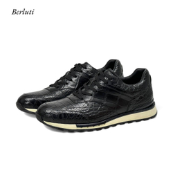 Кроссовки Berluti из кожи крокодила, арт. 475870466