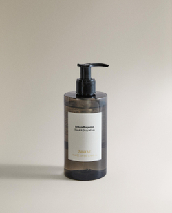Zara Home Жидкое мыло Lemon Bergamot 250 мл для рук и тела, парфюмированное, аромат свежий цитрусовый