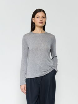 Лонгслив с рельефным швом