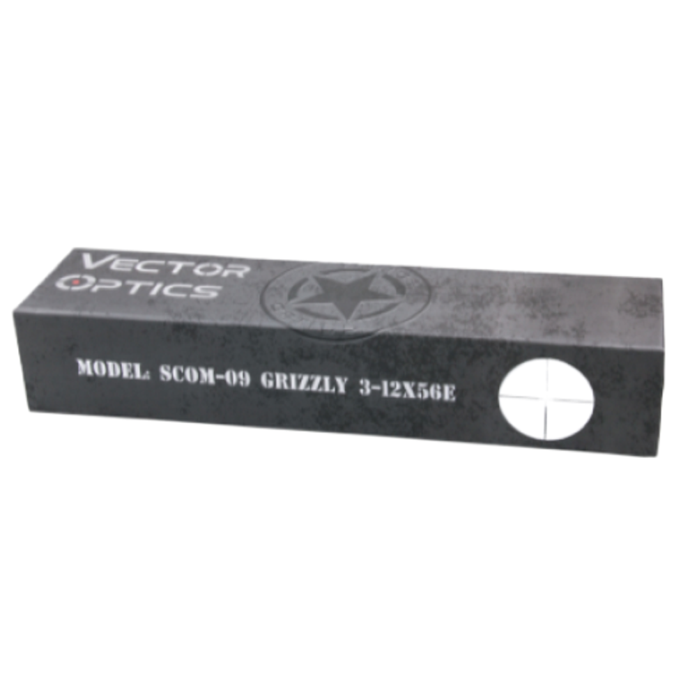 Оптический прицел Vector Optics 30мм SFP GRIZZLY PRO 3-12x56 Fiber ( установка на Тигр, СВД, ОП-СКС / Сетка German #4 / с подсветкой )