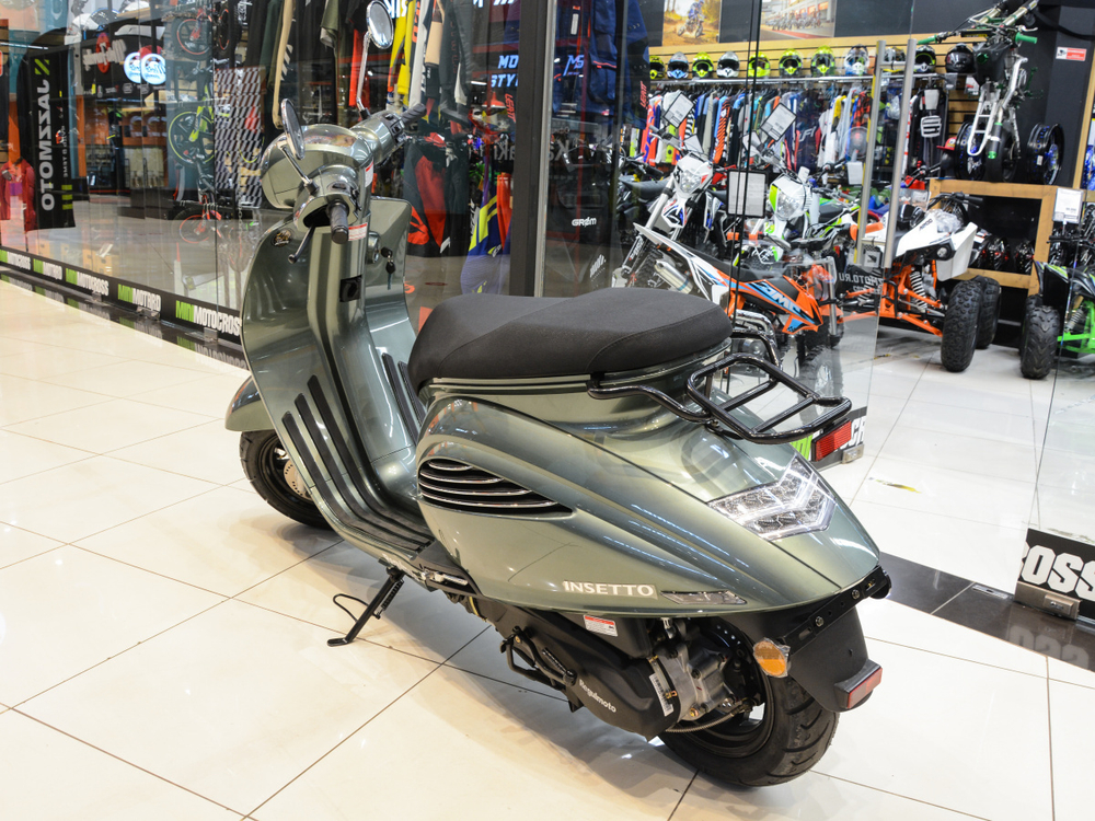 Скутер Regulmoto INSETTO 125 инжектор EFI Зеленый