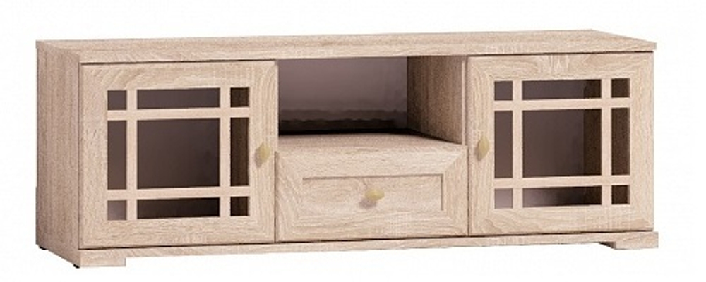 Тумба для ТВ длинная Sherlock 3, дуб сонома