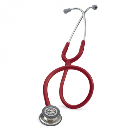 Стетоскоп Littmann Classic III, бордовый, стальная акустическая головка (5627)