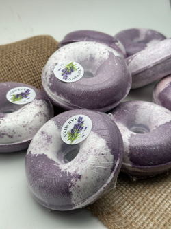 Бомба-пончик (XXL) «Лаванда)