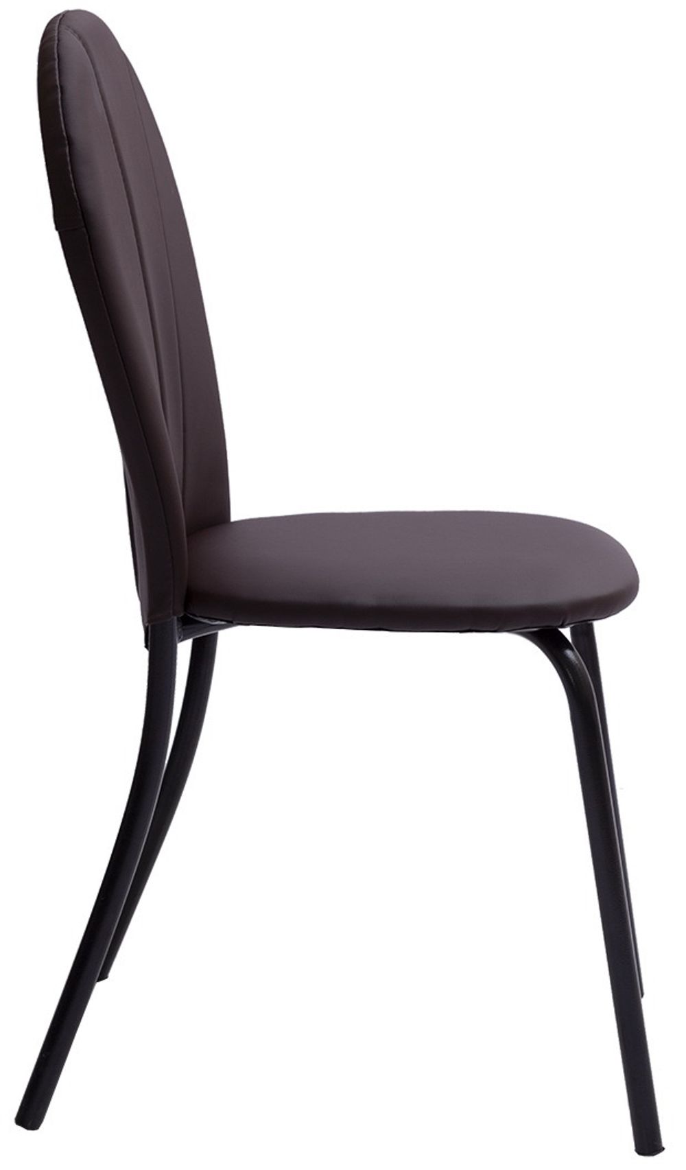 Стул Венеция 3 М(Н) каркас черный к/з Чехол черн.