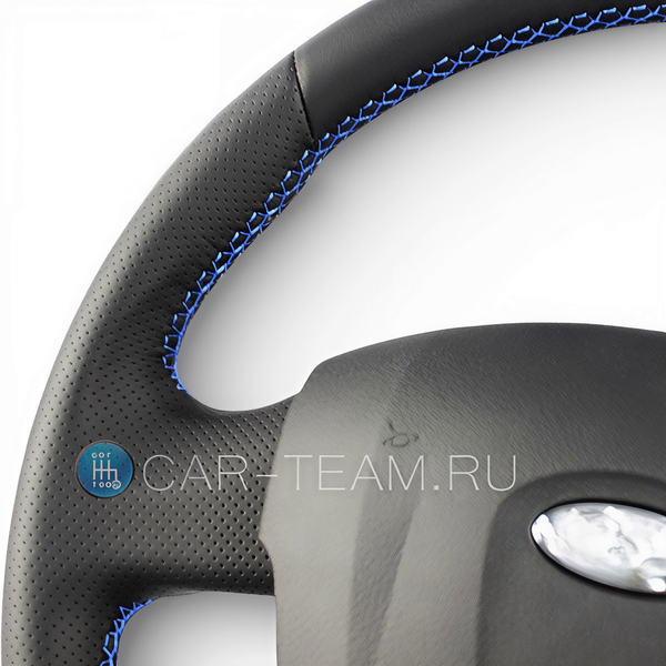 Руль на Лада Приора 2, Калина 2, Гранта в экокоже с подушкой безопасности