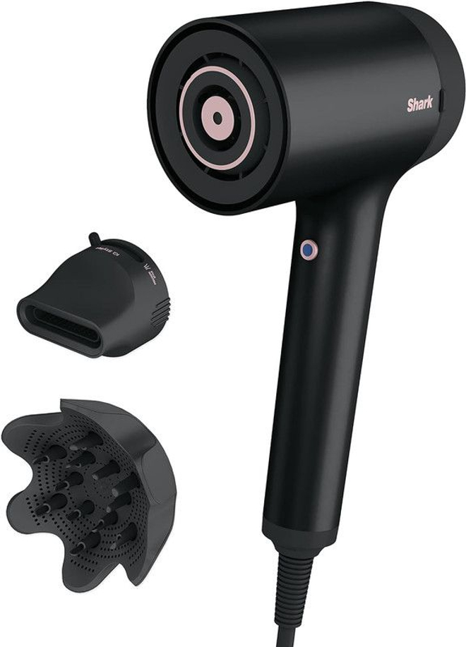 Фен-стайлер для волос Shark HD110UK, Black/Rose Gold