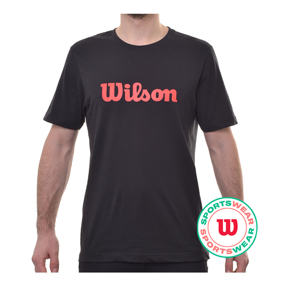 Мужская теннисная футболка Wilson Graphic T-Shirt - black