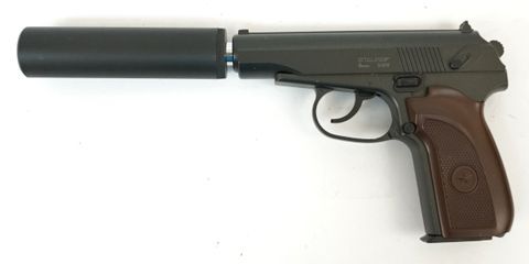 Страйкбольный пистолет Stalker SAPS Spring (ПМ с глушитилем)