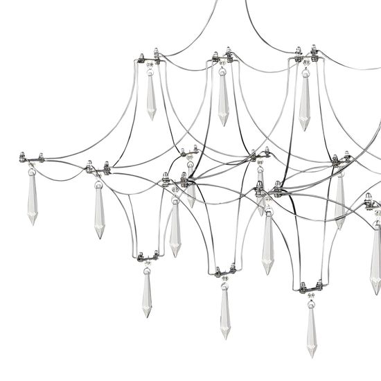 SL6603.103.17 Светильник подвесной ST-Luce Хром/Прозрачный LED 1*17W 4000K GRAVETTA