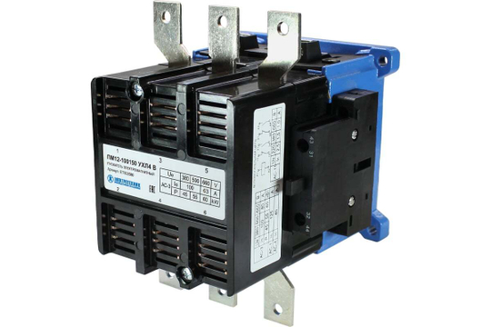 Пускатель электромагнитный ПМ12-100150 УХЛ4 В, 380В/50Гц, 2з+2р, 100А, , без реле, IP20 ЭТ ET502580