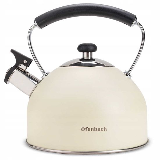 Чайник 2,2 л. из нержавеющей стали со свистком Ofenbach NB 100325