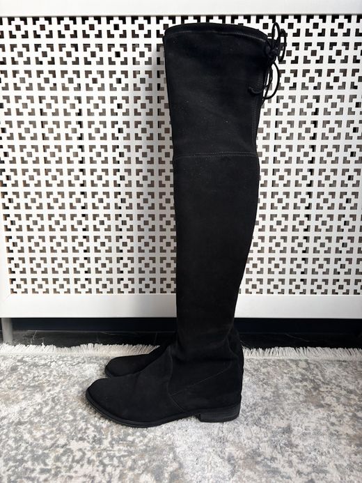 Замшевые сапоги Stuart Weitzman, 37,5