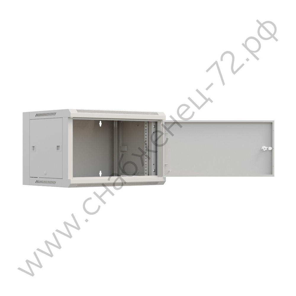 SKAT TB-6W645FF-G Шкаф настенный телекоммуникационный 6U 600х450х370мм, дверь металлическая