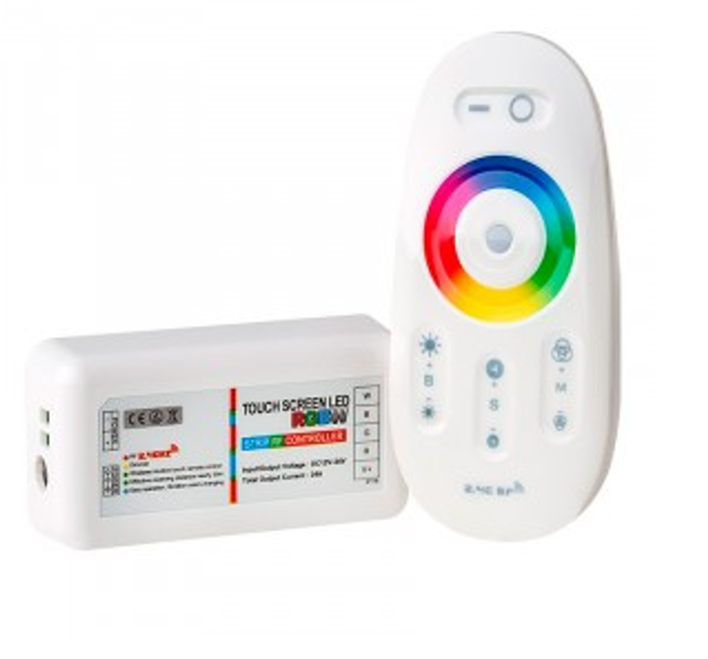 312 _ General контроллер для св/д ленты 12V 288W IP20 RGB+W с радиопульт. GDC-RGBW-288-R-IP20-12 арт. 511801 ш/к 4630031863327