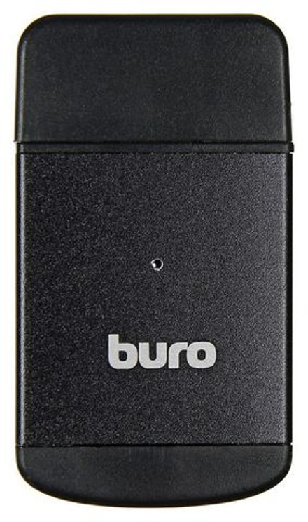 Устройство чтения карт памяти USB2.0 Buro BU-CR-3103 черный