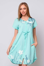 Халат "ПОДСНЕЖНИК" модель Х 086 кулирка