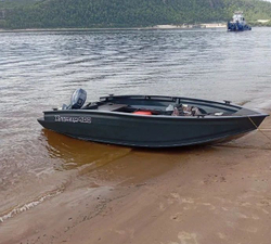 Моторная лодка, Xstream 400 румпель, графит