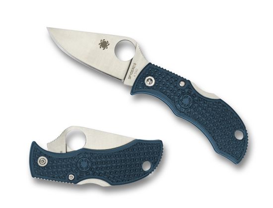 Складной нож Spyderco Manbug K390 MFPK390 c клинком из стали Bohler K390 Microclean, рукоять FRN