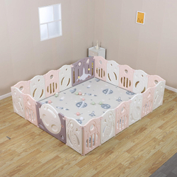 Манеж UNIX Kids SUPREME Space 200x240 Rose