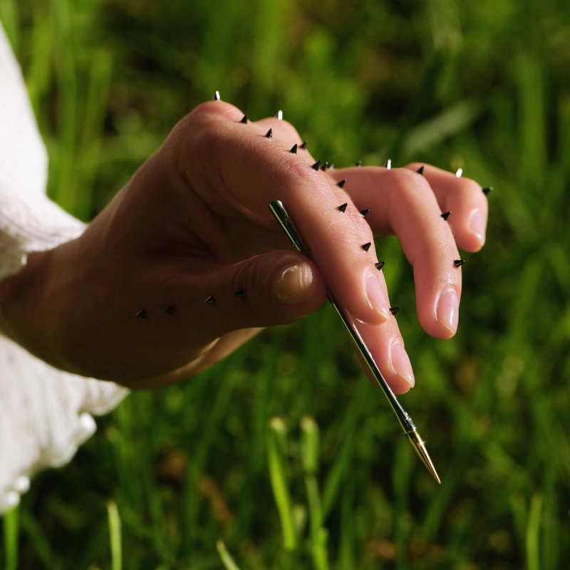 Моносерьга Игла с Шипом