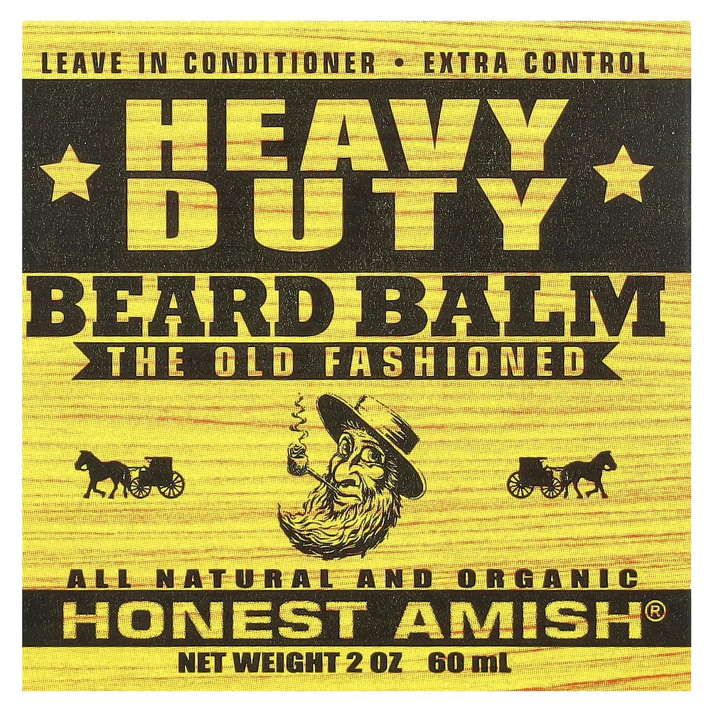 Honest Amish, Бальзам для бороды, 60 мл (2 унции)