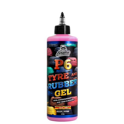 LERATON P6 Гель для ухода за шинами и резиной 473мл.