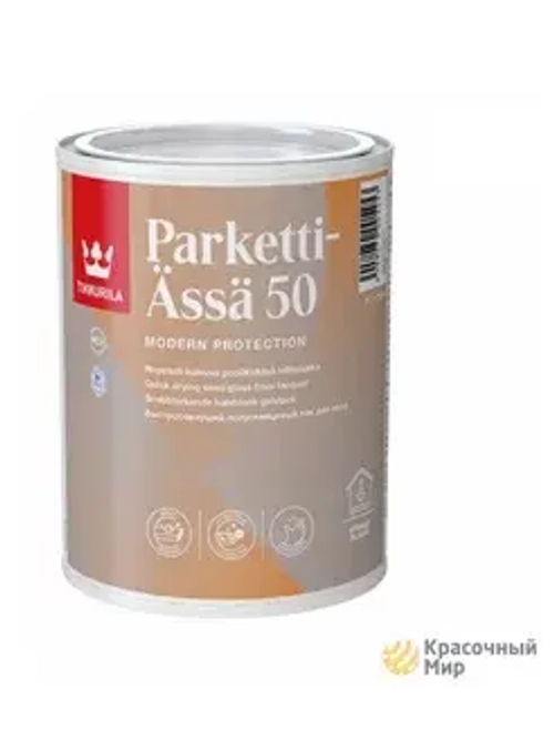 Лак TIK Parketti-Ässä грунтовочный (0,9л) для деревянных полов СРОКИ