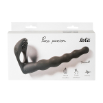 Вибронасадка 17см для двойного проникновения Lola Games Pure Passion Farnell Black 1203-01lola