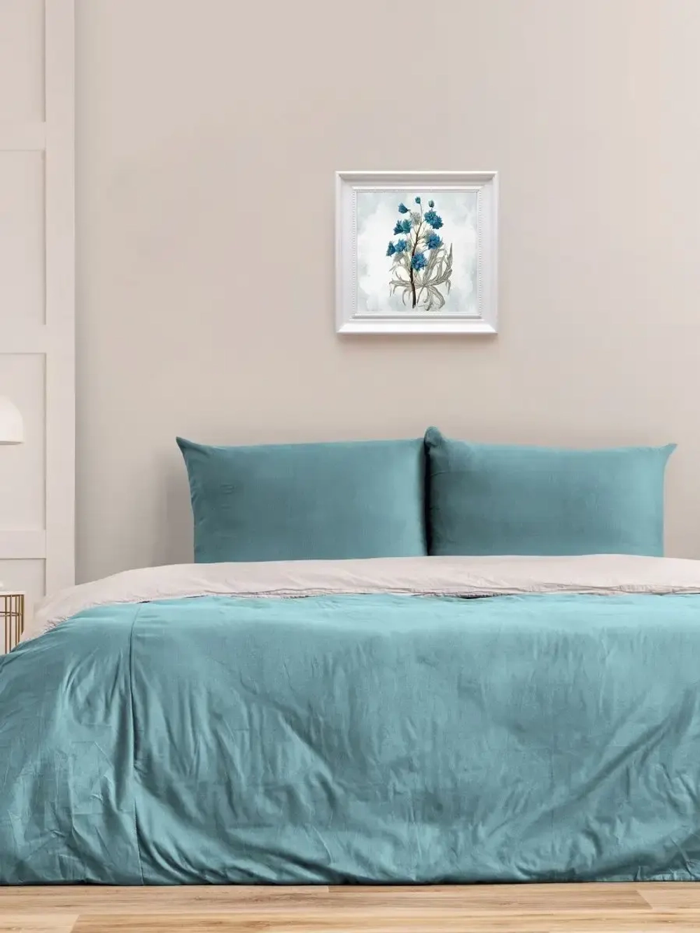 Картина на натуральном холсте "Нежность" 39*39 см