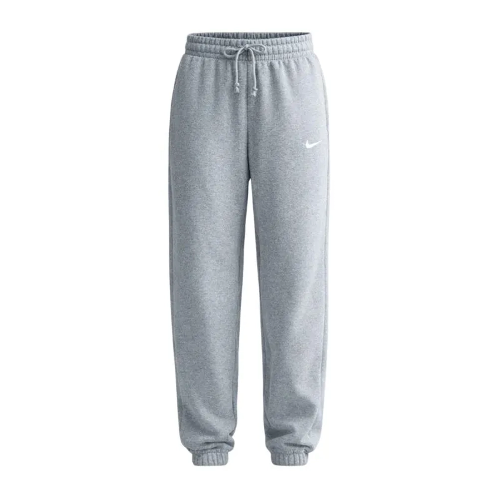 Женские теннисные брюки Nike Sportswear Phoenix Fleece - dark grey heather/sail