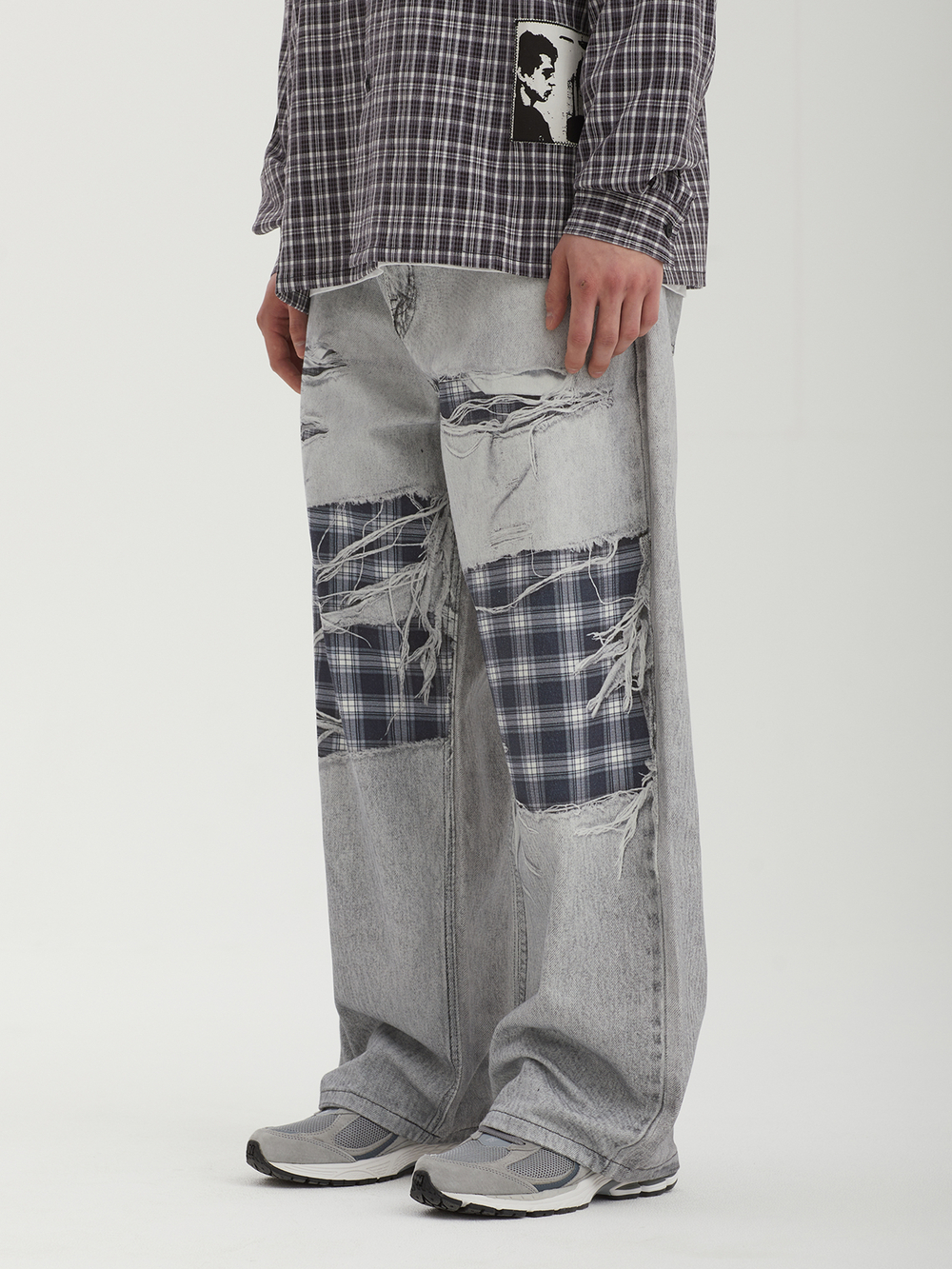 Мужские Джинсы (Baggy Fit) Trompe L'oeil Grant