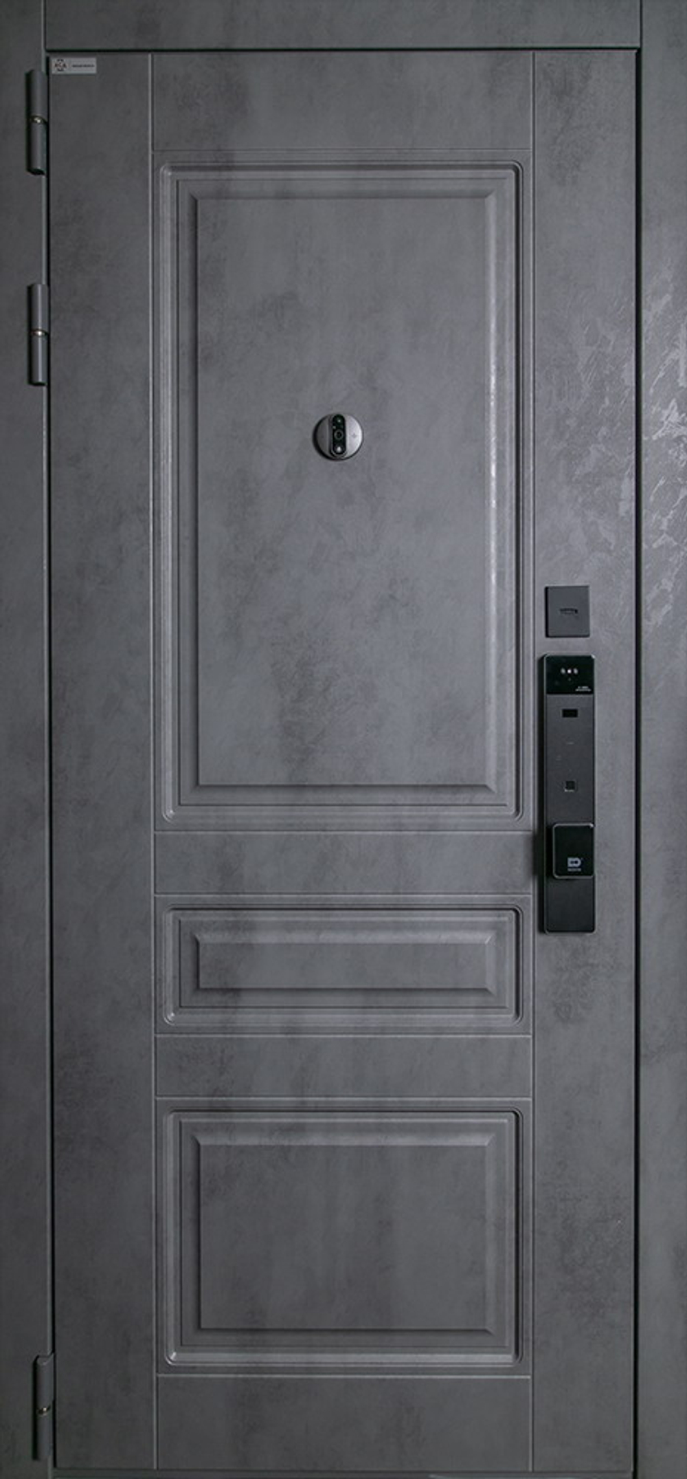 Стальная дверь "Лира" (биометрический замок K06)