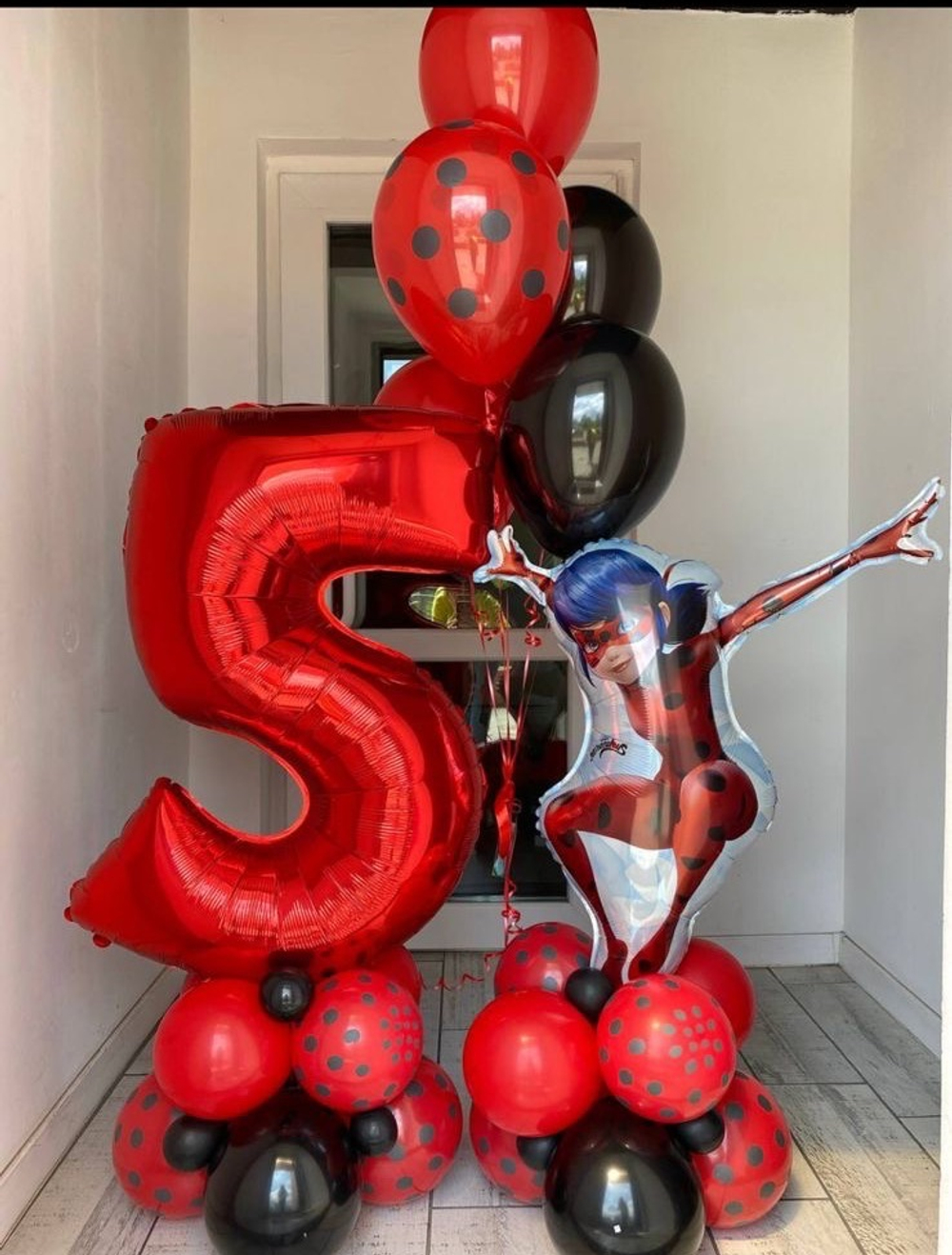Воздушные шары Леди Баг/Супер кот  №537