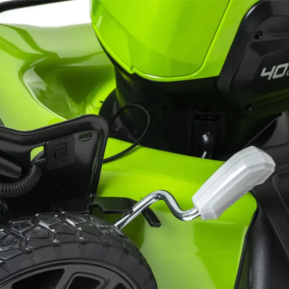 Газонокосилка аккумуляторная Greenworks GD40LM46HP 40В (1 x 4 Ач, ЗУ) нож 46 см, 2514407UB