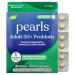 Nature's Way, Pearls®, пробиотик для взрослых старше 50 лет, 1 млрд КОЕ, 30 капсул