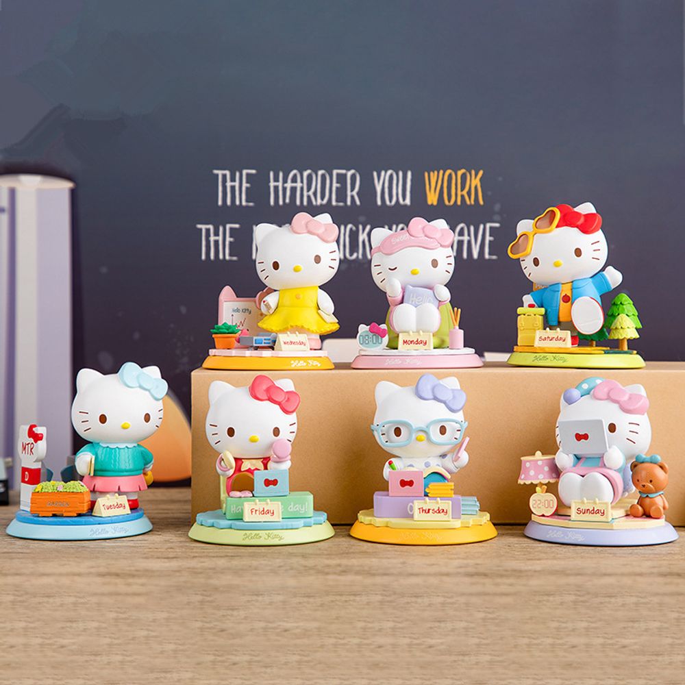 Коллекционные фигурки &quot;Hello Kitty Weekly&quot;