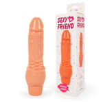 Телесный вибратор-реалистик без мошонки - 17 см. (Цвет: телесный)