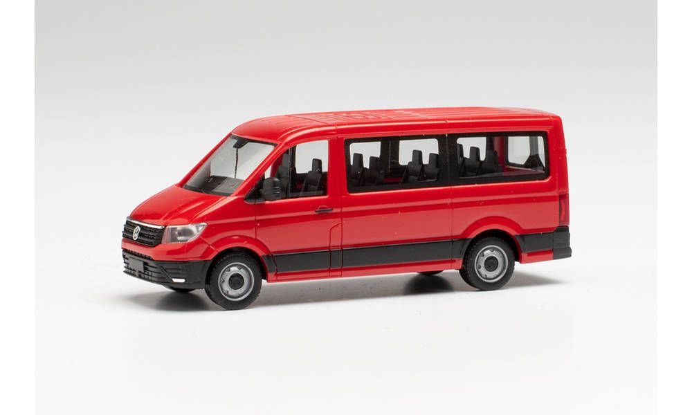 Микроавтобус VW Crafter Bus FD, красный