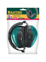 Защитные наушники KRAFTOOL PROFI-29 защита до 109дБ, шарнирное крепление чашек