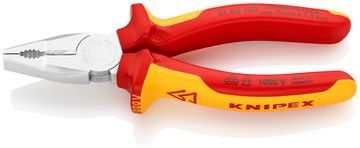 Плоскогубцы комбинированные хром-ванадиевые, 160 мм, KNIPEX 01 06 160 KN-0106160