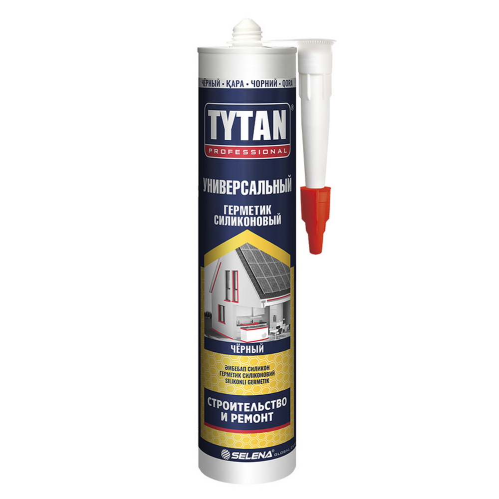Герметик универсальный TYTAN Professional 280 мл черный