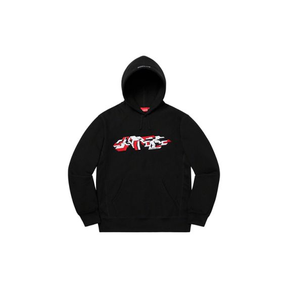 Supreme FW19 Week 7 Delta Logo Hooded Sweatshirt Logo