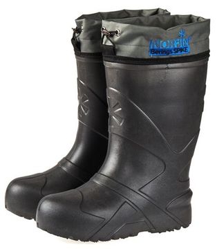 Сапоги зимние Norfin BERINGS SPIKE с манж. и шипами антрац. -45С EVA р.38-39